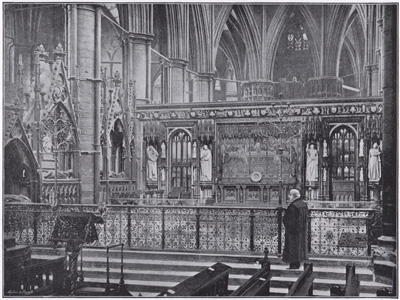 Westminster Abbey: The Reredos